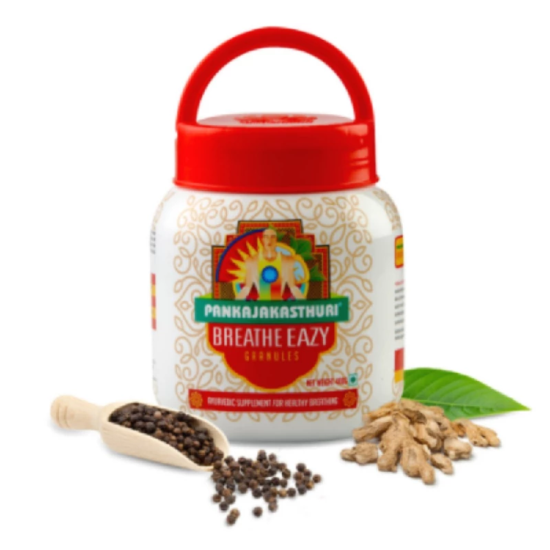 Pankajakasthuri Herbals India Breathe Easy Granules, 200 g-1.webp